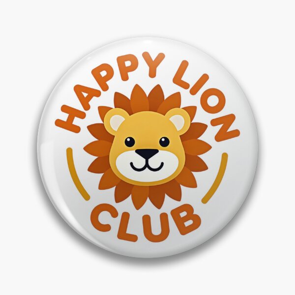 Item preview, Happy Lion Club designed and sold by Magenta Merch.