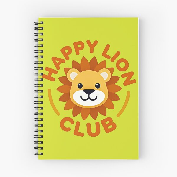 Item preview, Happy Lion Club designed and sold by Magenta Merch.