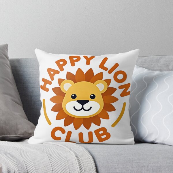 Item preview, Happy Lion Club designed and sold by Magenta Merch.