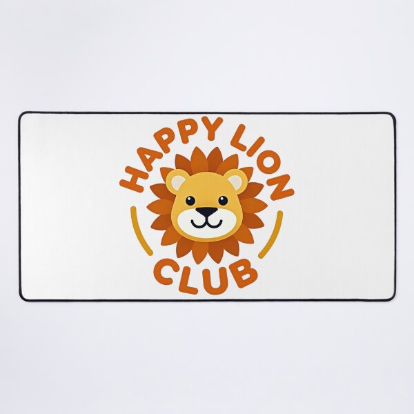Item preview, Happy Lion Club designed and sold by Magenta Merch.