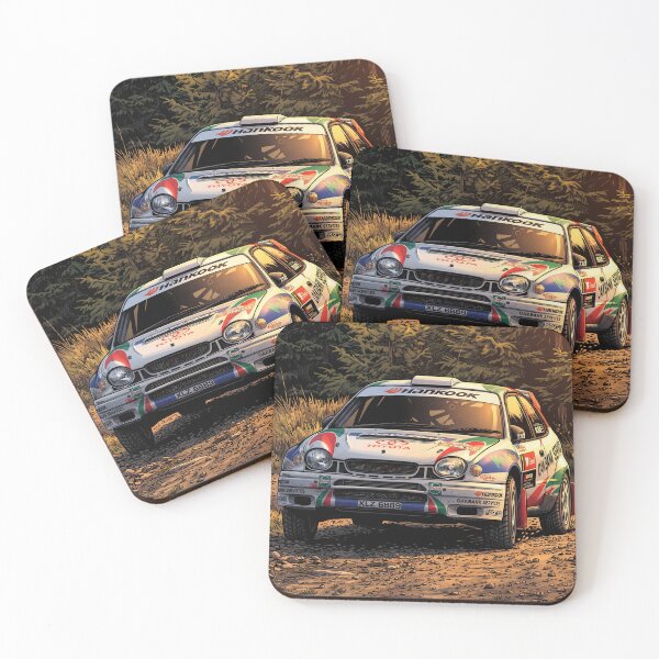 Item preview, Toyota Corolla WRC Cartoon designed and sold by Racing Art Store.