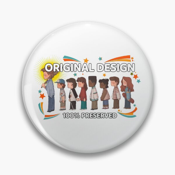 Item preview, Cute Group Lineup Characters in 80s Style designed and sold by Noheqa.