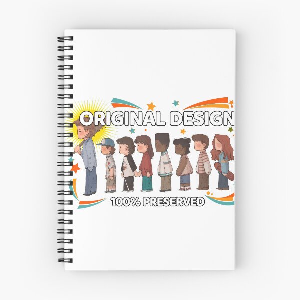 Item preview, Cute Group Lineup Characters in 80s Style designed and sold by Noheqa.