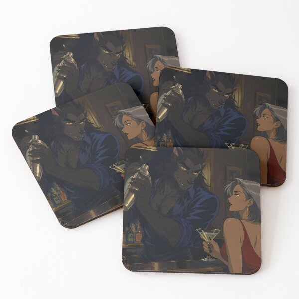 Item preview, The Wolf Behind The Bar designed and sold by  Hollow Moon Studios..