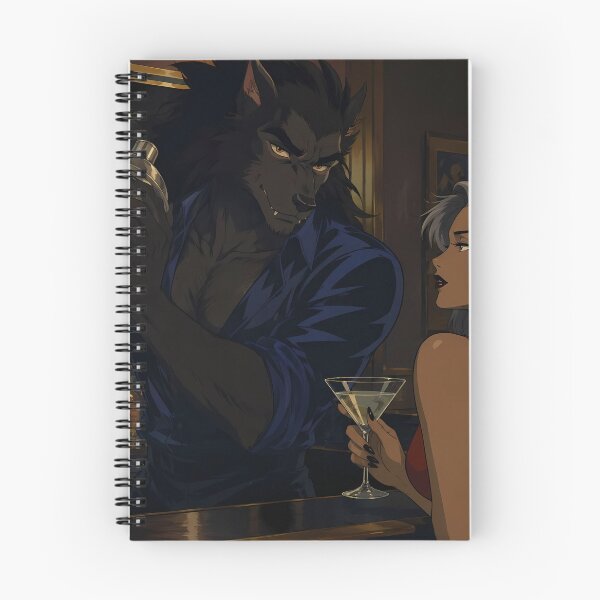 Item preview, The Wolf Behind The Bar designed and sold by  Hollow Moon Studios..