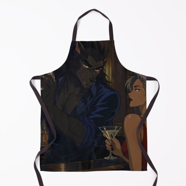 Item preview, The Wolf Behind The Bar designed and sold by  Hollow Moon Studios..