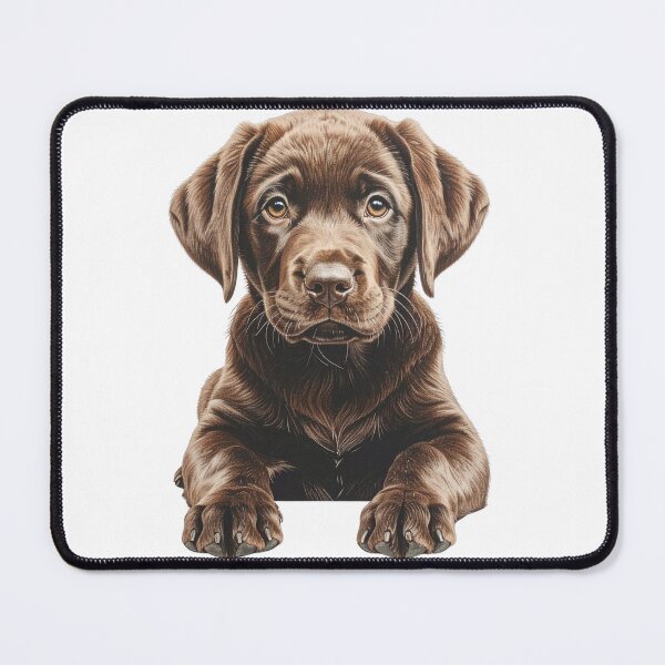 Item preview, Chocolate Labrador Retriever Puppy Art designed and sold by SabraDD.