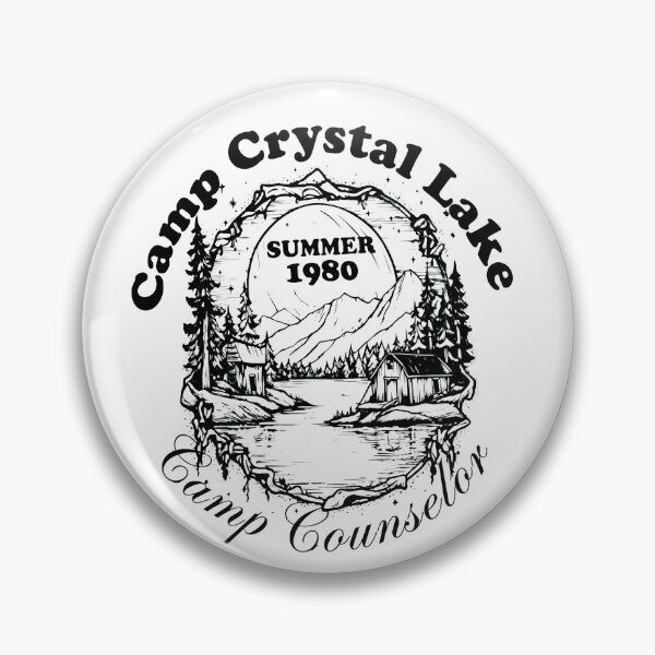 Item preview, Vintage Summer Camp Counselor Lake Badge designed and sold by Noheqa.