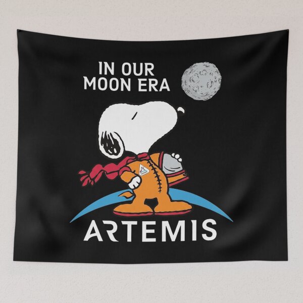 Item preview, Snoopy In Our Moon Era  designed and sold by VincentMoore96.