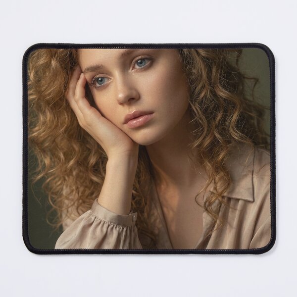 Item preview, Portrait Serene Pensive Hyperrealism designed and sold by Davidaccio Collection .