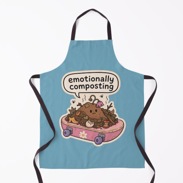 Item preview, This is Fine Funny Emotionally Composting designed and sold by logicfun.