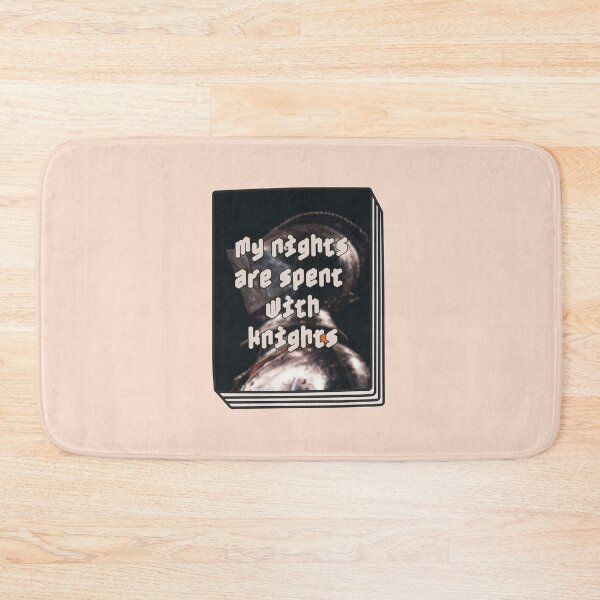 Item preview, my nights are spent with knights for reading lovers designed and sold by MoTaraDesigns.