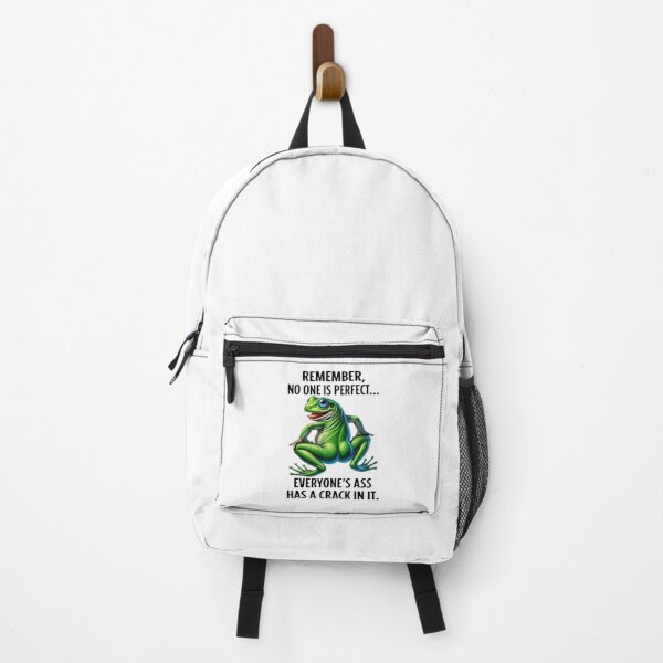 Item preview, Funny Frog Meme Nobody Is Perfect designed and sold by A touch of creativity.