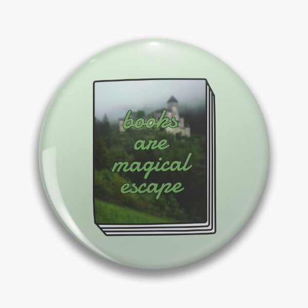 Item preview, books are magical escape for reading lovers designed and sold by MoTaraDesigns.