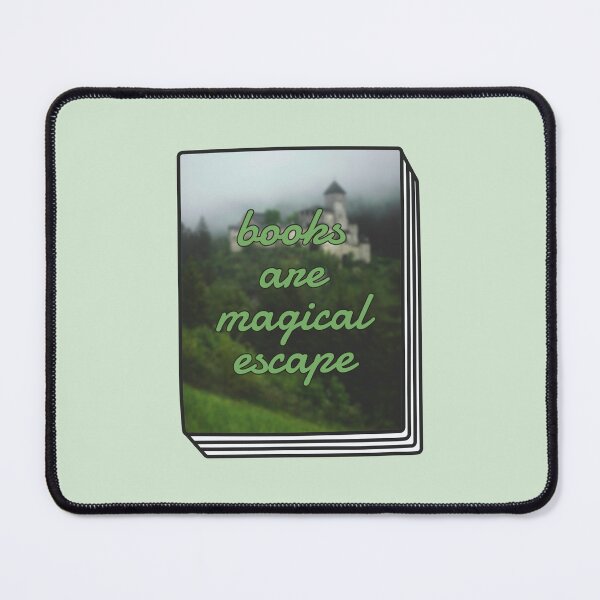 Item preview, books are magical escape for reading lovers designed and sold by MoTaraDesigns.