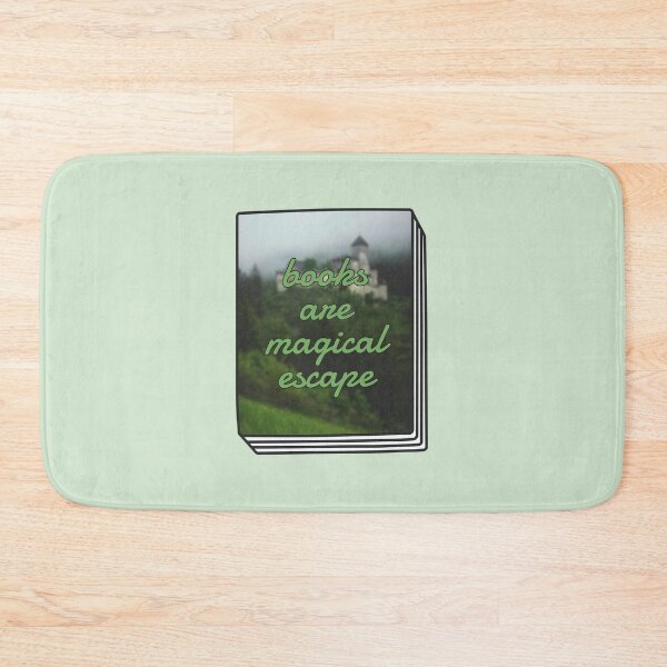 Item preview, books are magical escape for reading lovers designed and sold by MoTaraDesigns.