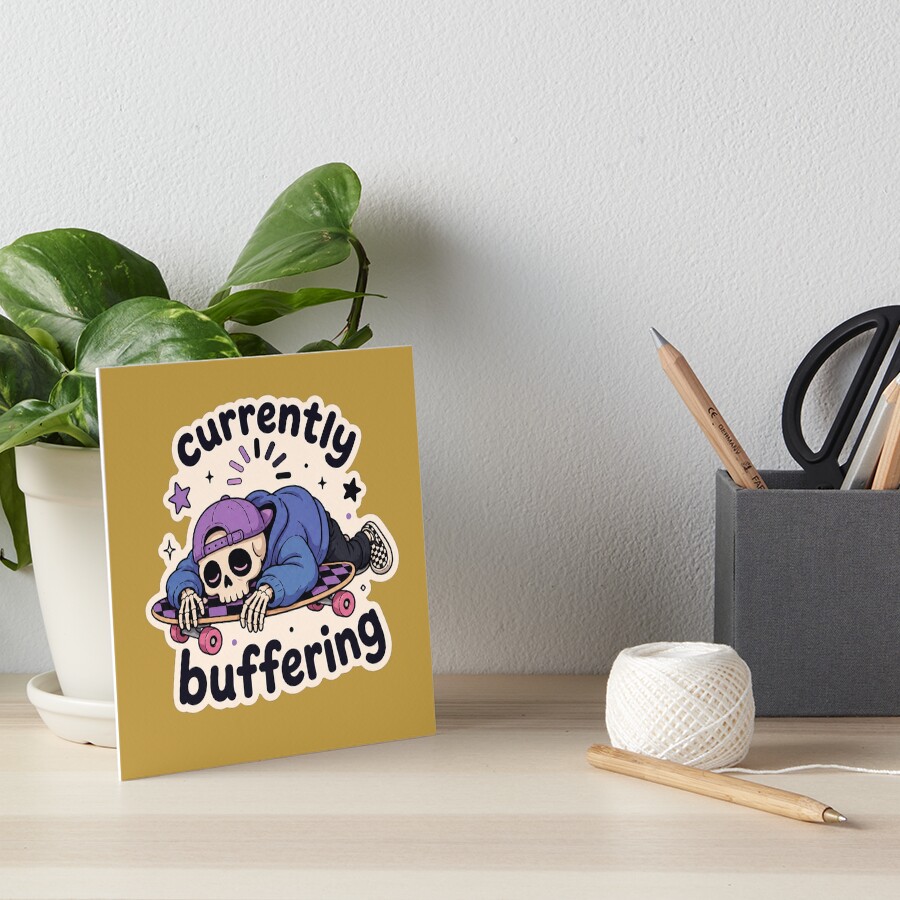Item preview, Art Board Print designed and sold by logicfun.
