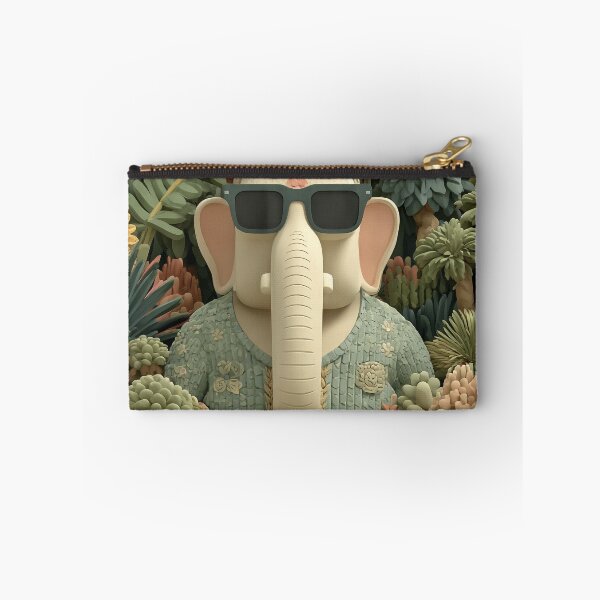 Item preview, Ganesha 3D Art Toy Minimalist Tropical Forest Poster designed and sold by PANNARUK THAILAND.