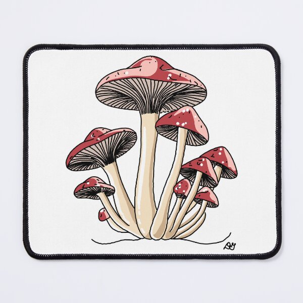 Item preview, Mushroom Forest Botanical Line Art designed and sold by Evil B Creative.