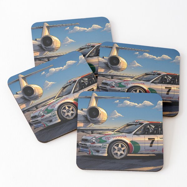 Item preview, Toyota Corolla WRC Cartoon designed and sold by Racing Art Store.