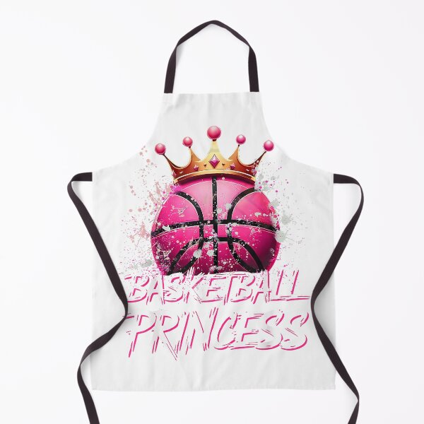 Item preview, Girls Basketball Princess Pink Basketball Ball Crown Women T-Shirt designed and sold by gidget-gadget.