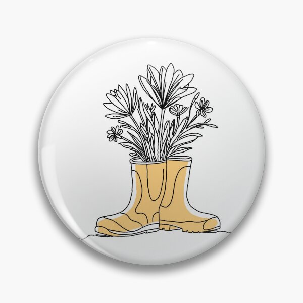 Item preview, Rooting for Myself Plant Line Art designed and sold by Evil B Creative.