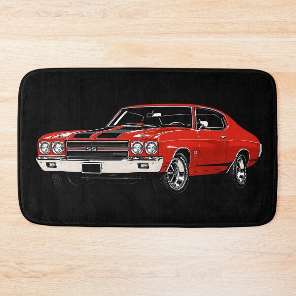 Item preview, 1970 Chevrolet Chevelle SS 454 – Red Big Block Muscle Car Art designed and sold by Stinky Lincy's Apparel Company.