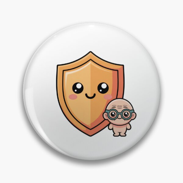 Item preview, Cute Little Hero With Friendly Shield designed and sold by AbanoubStore.