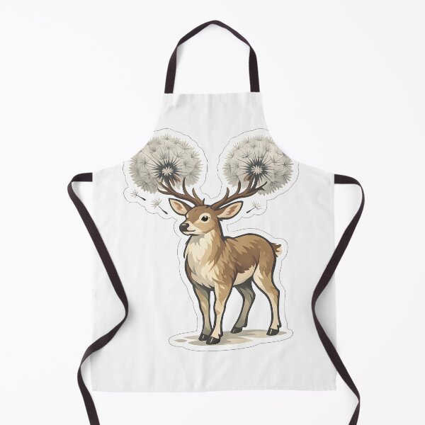 Item preview, Dandelion Deer Minimal Nature Creature Design designed and sold by Naviora.
