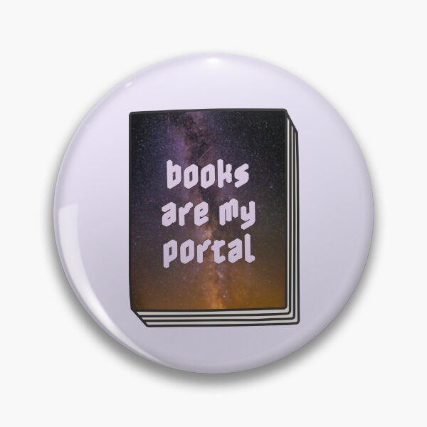 Item preview, books are my portal for reading lovers designed and sold by MoTaraDesigns.