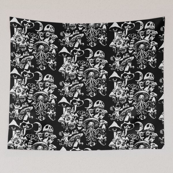 Item preview, Mushroom Hellscape  designed and sold by Chad's Fresh Art.