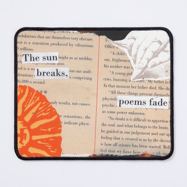 Item preview, The Sun Breaks, Poems Fade - Bears in Trees zine page designed and sold by zinesbyscout.