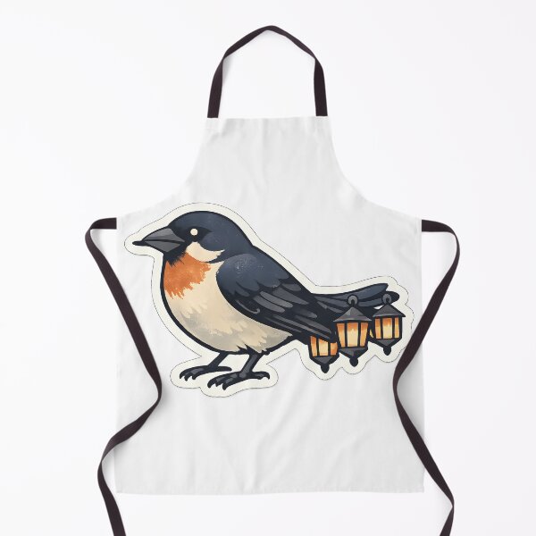 Item preview, Lantern Finch Artistic Bird Illustration designed and sold by Naviora.