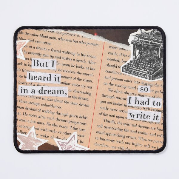 Item preview, But I Heard It In A Dream So I Had To Write It - Bears in Trees zine page designed and sold by zinesbyscout.