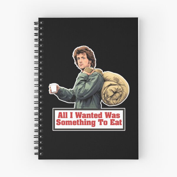 Item preview, Rambo - All I Wanted Was Something To Eat designed and sold by darklordpug.