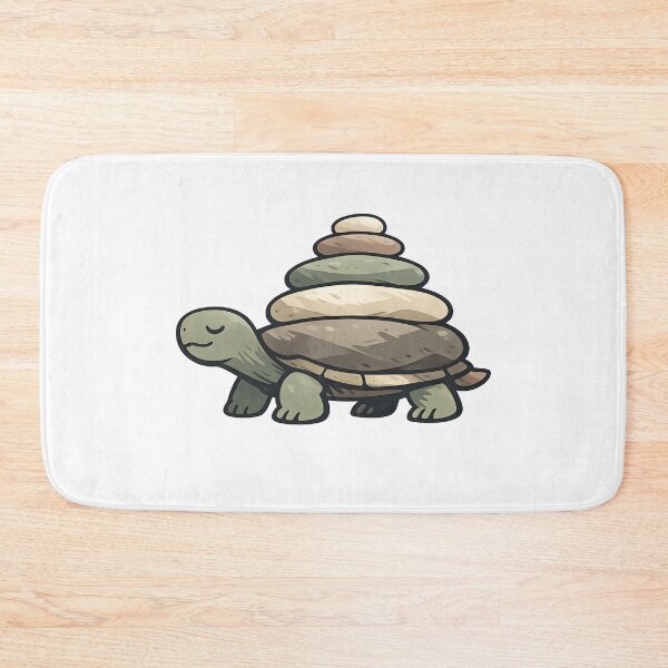 Item preview, Pebble Turtle Minimal Wildlife Design designed and sold by Naviora.