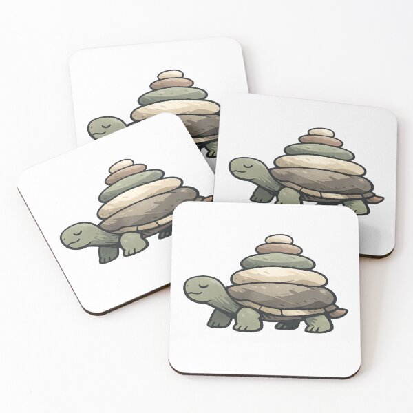 Item preview, Pebble Turtle Minimal Wildlife Design designed and sold by Naviora.