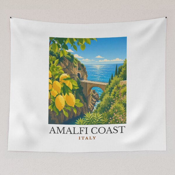 Item preview, Amalfi Coast - Italy designed and sold by GoodOldVintage.
