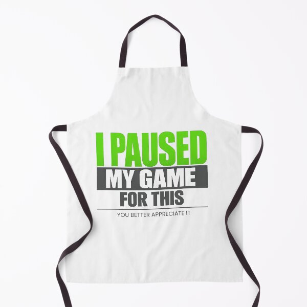 Item preview, I Paused My Game For This Funny Gamer Gift Tee designed and sold by TheKaiZenNi.