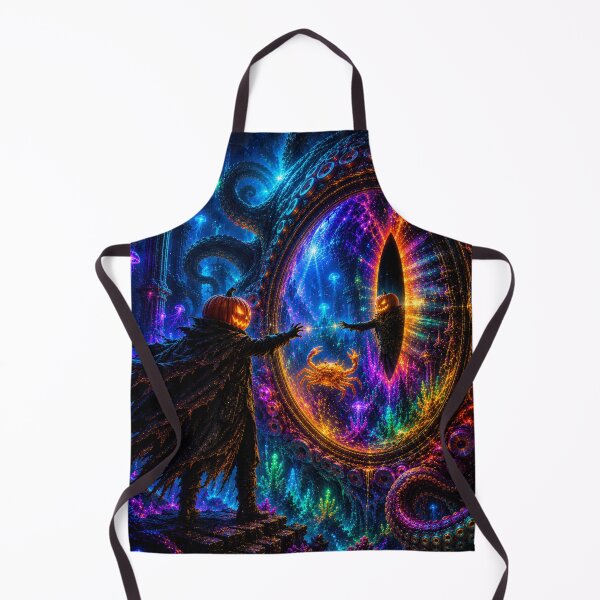 Item preview, Headless Horseman Mirror Navigator – Underwater Gothic Fantasy Art designed and sold by TheHorsemanRidesAgain.