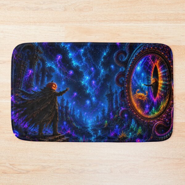 Item preview, Headless Horseman Mirror Navigator – Underwater Gothic Fantasy Art designed and sold by TheHorsemanRidesAgain.