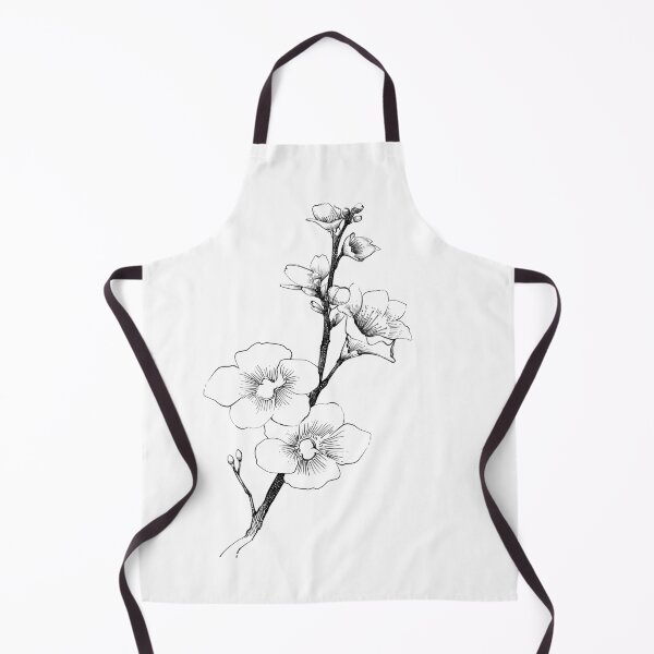 Item preview, Beautiful dogwood flower sketch  designed and sold by midsketcher.