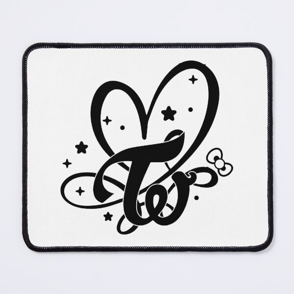 Item preview, Twice Ribbon Heart | Once Digital Art for Stickers and Shirts | Kpop Symbol Vector | Cute Twice Fan Gift designed and sold by bentenjaa.