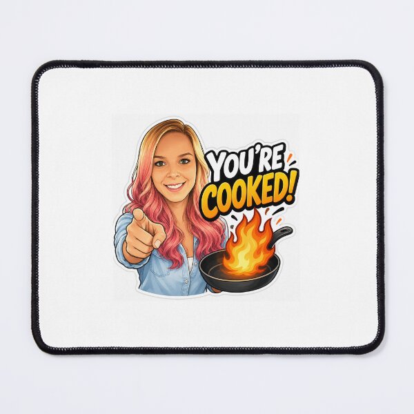 Item preview, You're Cooked! designed and sold by TheFundyMist.