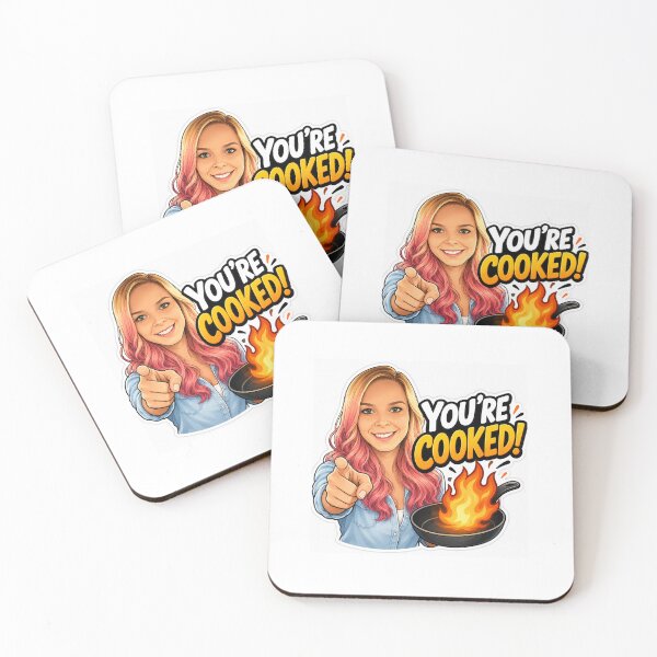 Item preview, You're Cooked! designed and sold by TheFundyMist.
