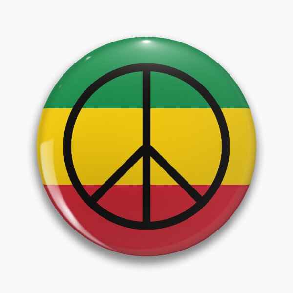 Item preview, Rasta Peace Sign designed and sold by Shinyvana.