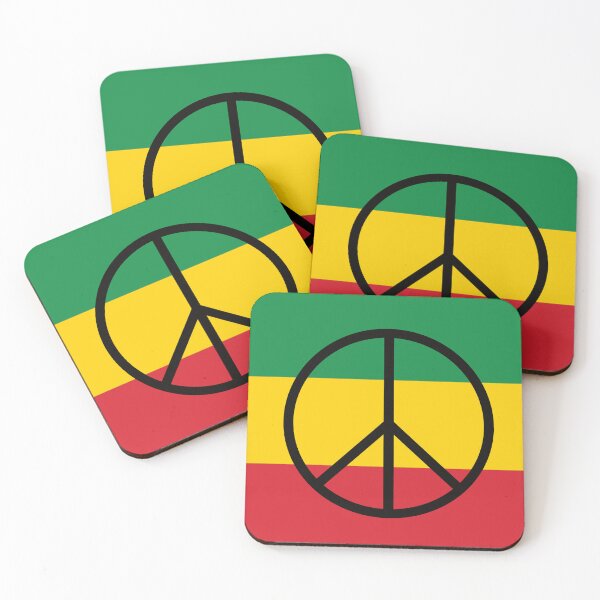 Item preview, Rasta Peace Sign designed and sold by Shinyvana.