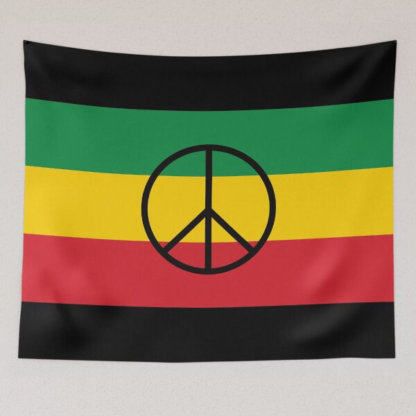 Item preview, Rasta Peace Sign designed and sold by Shinyvana.
