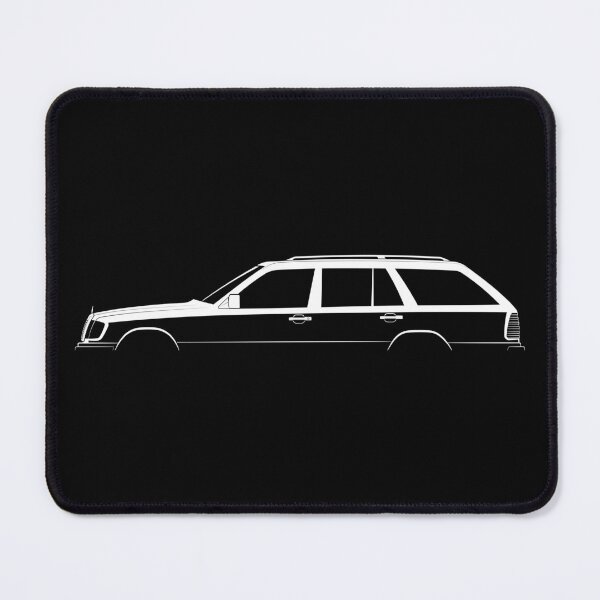 Item preview, 300 TD (S124) (White) designed and sold by Car Silhouettes.