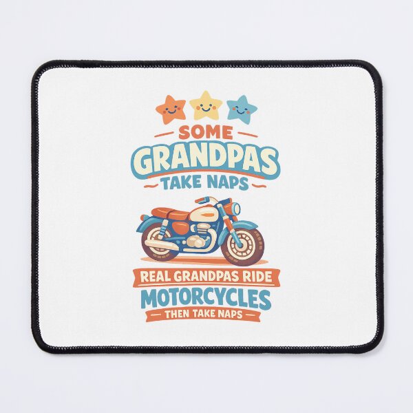 Item preview, Grandpas Motorcycle Rider designed and sold by LuveraxArt.